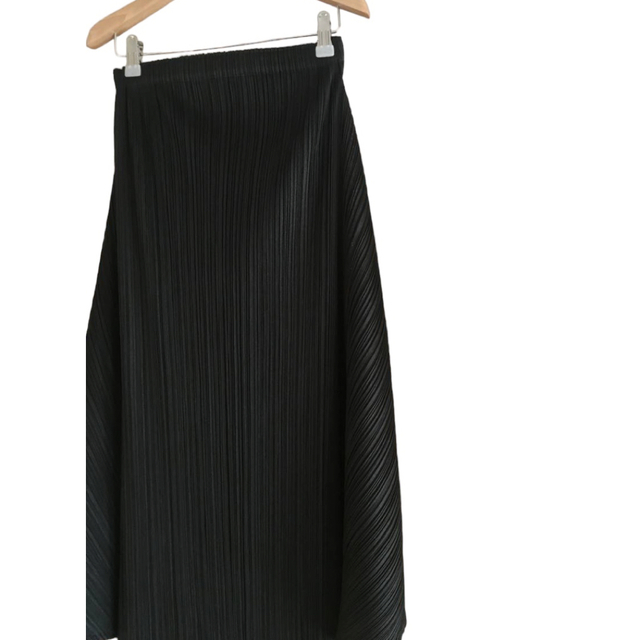 PLEATS PLEASE プリーツプリーズ 変形 プリーツ スカート ブラック