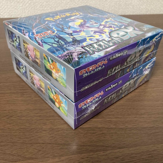 ポケモンカード バイオレットex 2BOX シュリンク付きの通販 by Tulip's ...