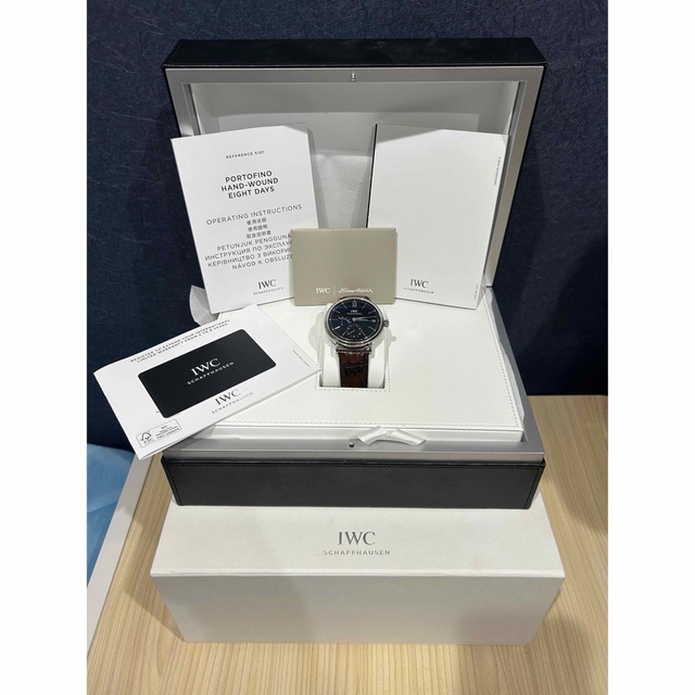 IWC(インターナショナルウォッチカンパニー)のポートフィノ ハンドワインド 8デイズ メンズの時計(腕時計(アナログ))の商品写真