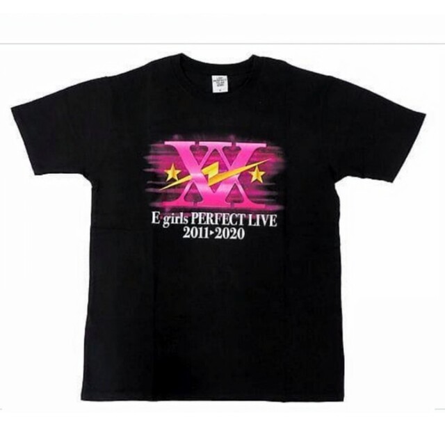 E-girls(イーガールズ)のTシャツ  「E-girls PERFECT LIVE 2011 2020」 エンタメ/ホビーのタレントグッズ(アイドルグッズ)の商品写真