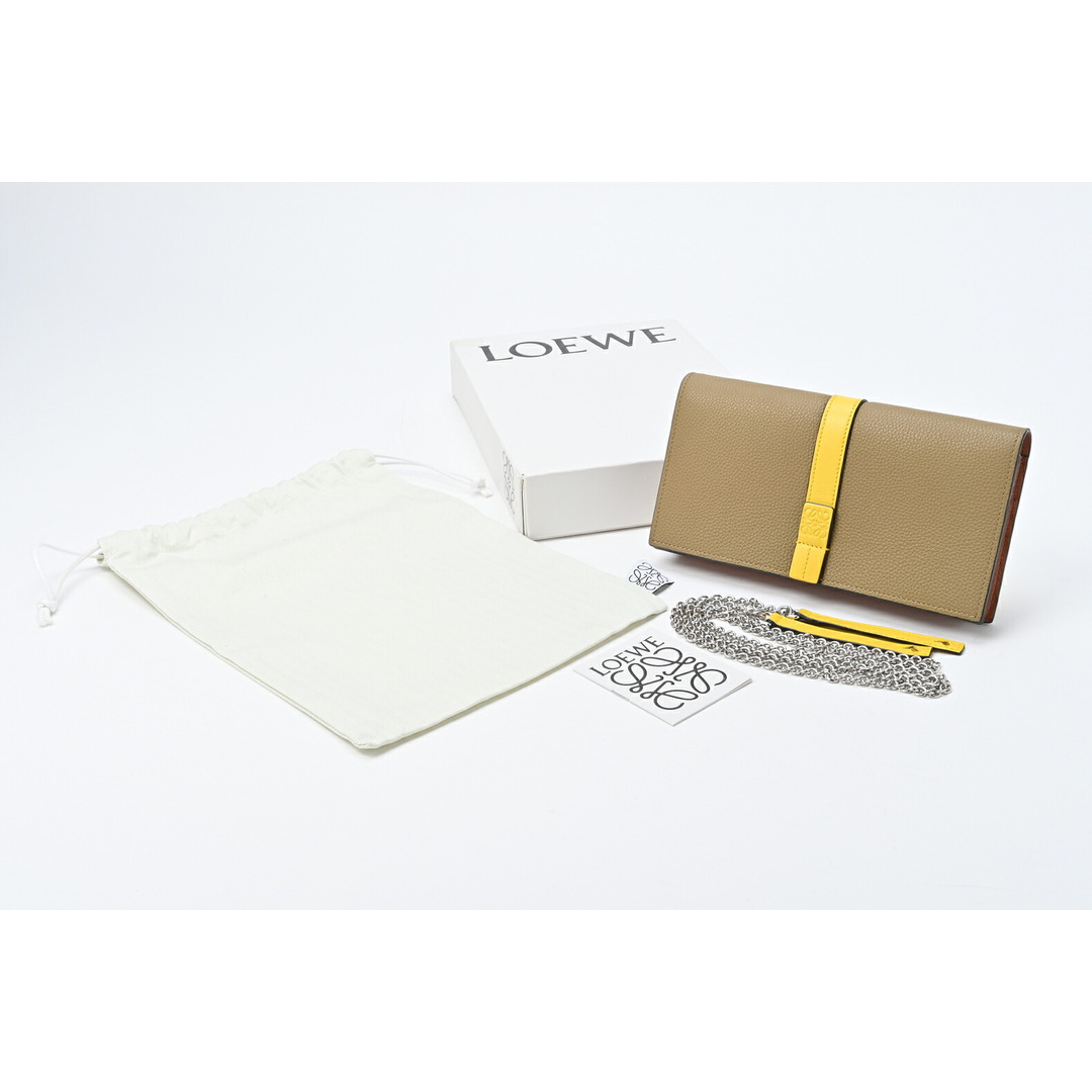 LOEWE - LOEWE ロエベ チェーンウォレット クラッチバッグ LOEWE - LOEWE ロエベ チェーンウォレット クラッチバッグ