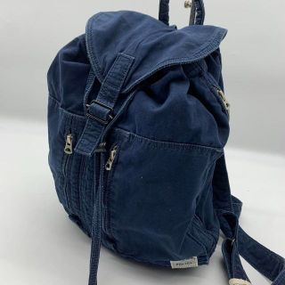 PORTER cotton 藍染 bag pac 廃盤 ポーターバッグ リュック-