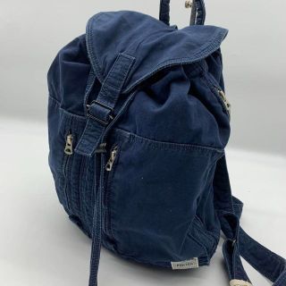 PORTER cotton 藍染 bag pac 廃盤 ポーターバッグ リュック