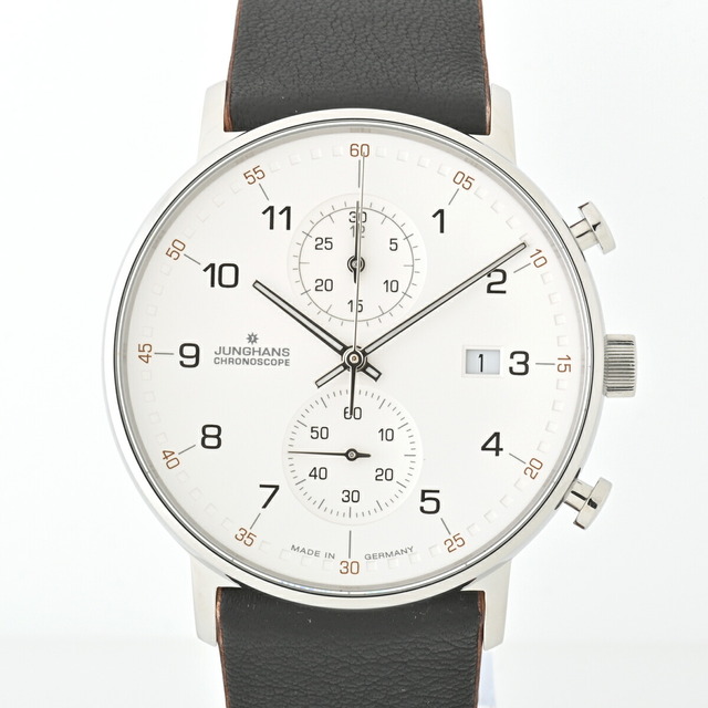 JUNGHANS(ユンハンス)のユンハンス フォーム C クォーツ クロノグラフ a-152919 メンズの時計(腕時計(アナログ))の商品写真