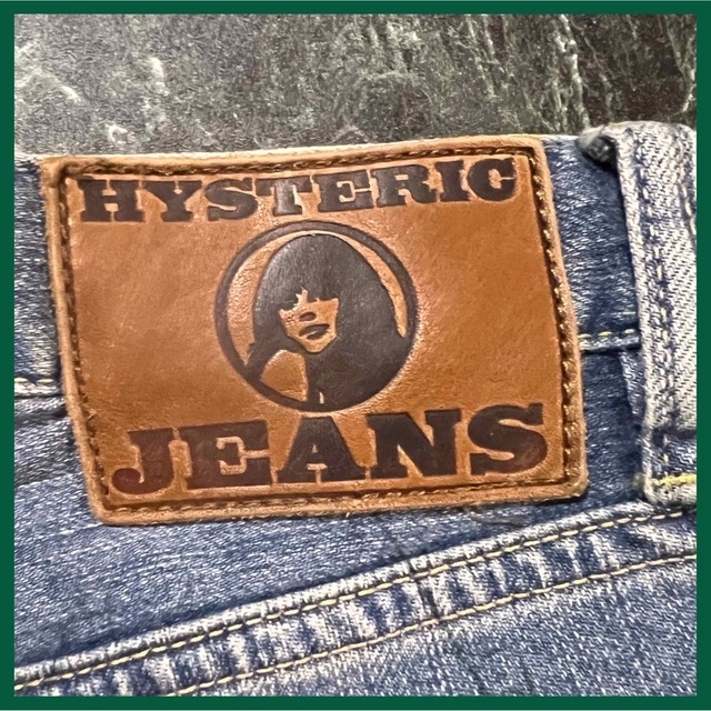 HYSTERIC GLAMOUR(ヒステリックグラマー)の良品　希少柄  ヒステリックグラマー　スタッズ  ジーンズ  ジーパン  デニム レディースのパンツ(デニム/ジーンズ)の商品写真