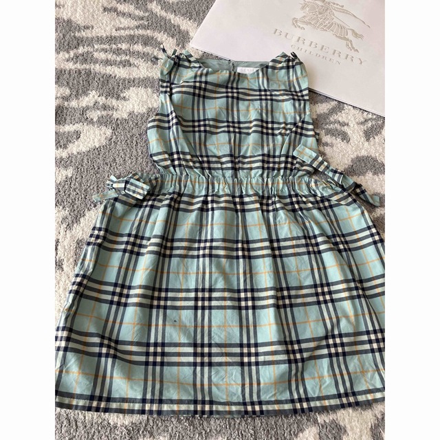 BURBERRY(バーバリー)のバーバリー　チルドレン　チェック　ワンピース　110 4Y キッズ/ベビー/マタニティのキッズ服女の子用(90cm~)(ワンピース)の商品写真