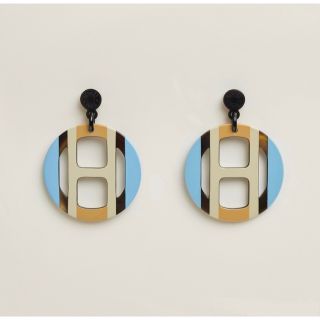セール! 【新品未使用】2023年新作 HERMES エルメス ピアス Hエキップ