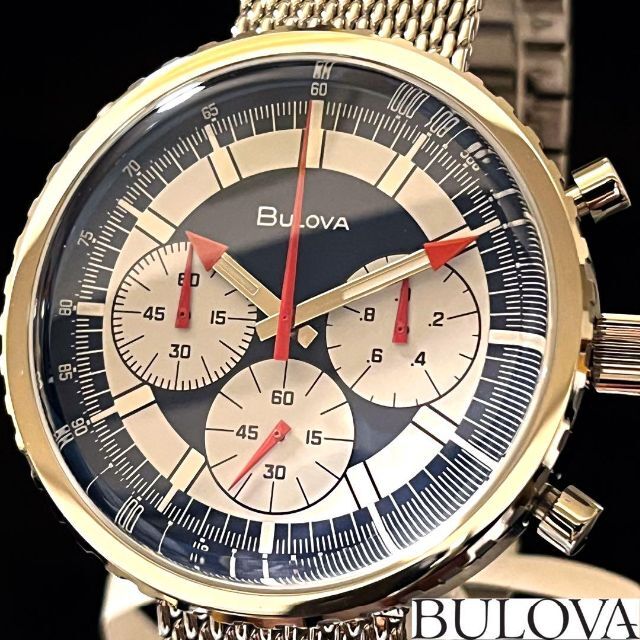 【これぞBULOVA!!】展示品特価/ブローバ/メンズ腕時計/激レア/名器/高級