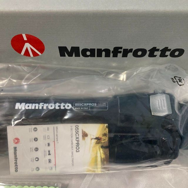 新同 カーボン3段三脚 マンフロット 055CX PRO3 Manfrotto