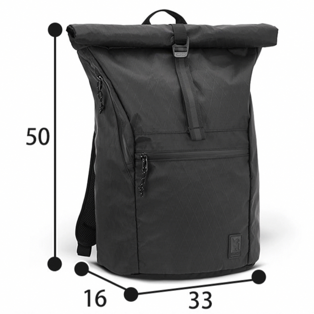 CHROME(クローム)のブラックローム レディースのバッグ(リュック/バックパック)の商品写真