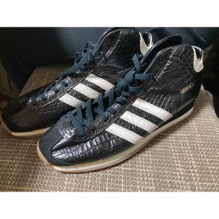 95年製　adidas キャンパス　緑×黒　激レア