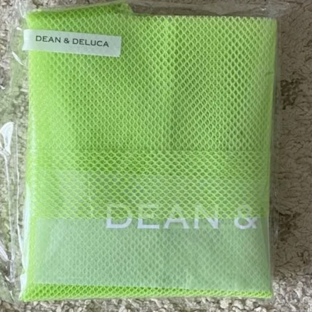 DEAN & DELUCA(ディーンアンドデルーカ)のDEAN&DELUCA エコバッグ ライムグリーン レディースのバッグ(エコバッグ)の商品写真