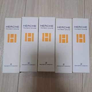 ミキモトコスメティックス(MIKIMOTO COSMETICS)の新品 ミキモト エルチェ 美容液 トリートメントセラムⅡ 30ml　5個(美容液)