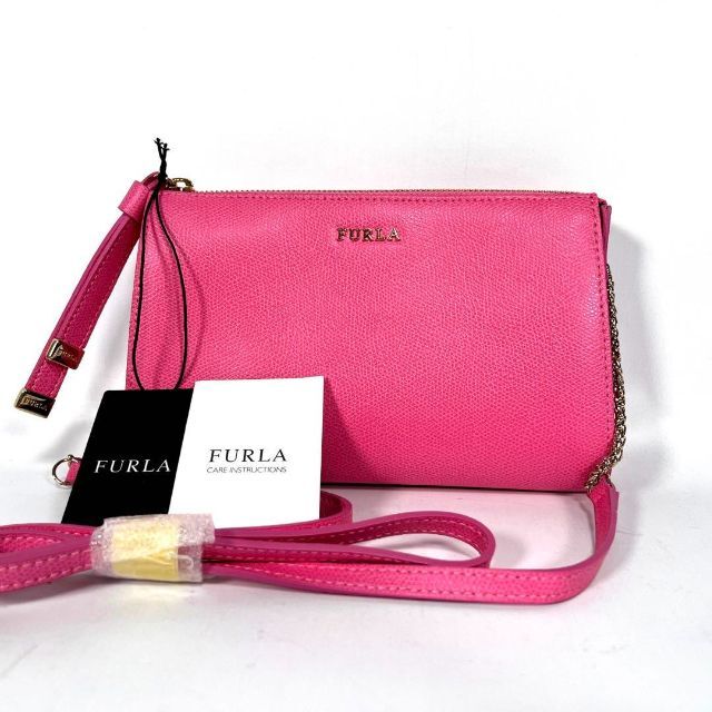 ☆《極美品》FURLA フルラ　2way  ショルダーバッグ  クラッチバッグ