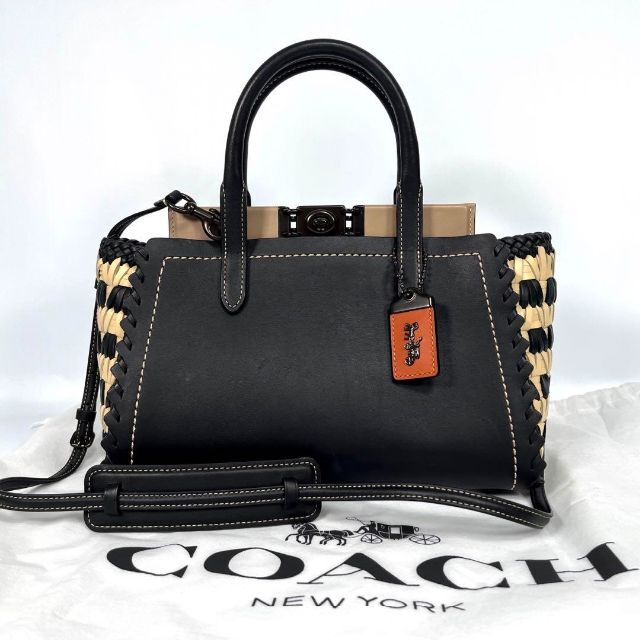 未使用級✨ coach ハンドバッグ ショルダーバッグ トループ 2way 馬車