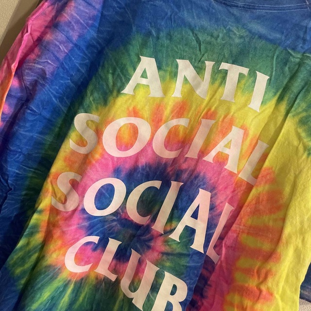 ANTI SOCIAL SOCIAL CLUB(アンチソーシャルソーシャルクラブ)のAnti social social club タイダイ柄Tシャツ XL メンズのトップス(Tシャツ/カットソー(半袖/袖なし))の商品写真