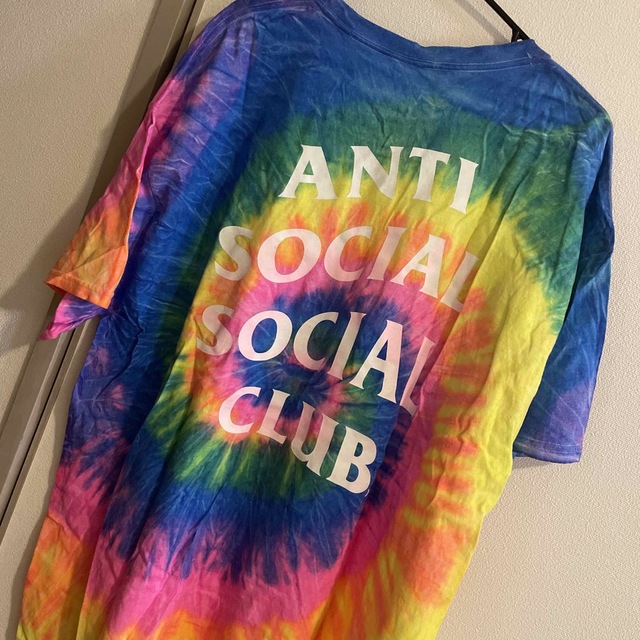 ANTI SOCIAL SOCIAL CLUB(アンチソーシャルソーシャルクラブ)のAnti social social club タイダイ柄Tシャツ XL メンズのトップス(Tシャツ/カットソー(半袖/袖なし))の商品写真