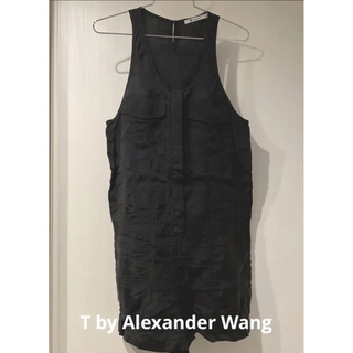アレキサンダーワン(Alexander Wang)のTbyアレキサンダーワンAlexander Wang サロペット　サイズS美品(サロペット/オーバーオール)