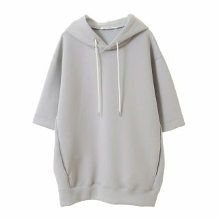 メンズメルローズ(MEN'S MELROSE)の【グレー】ミリオラメトダブルエアー半袖パーカー(その他)