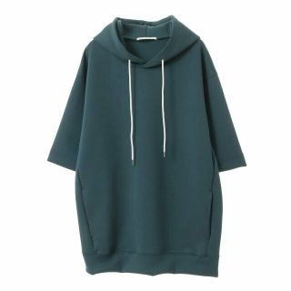 メンズメルローズ(MEN'S MELROSE)の【ブルーグリーン】ミリオラメトダブルエアー半袖パーカー(その他)