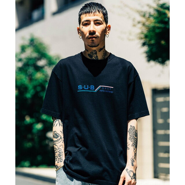 Subciety(サブサエティ)の【BLACK】【MEDIUM】MONEY EXCHANGE TEE その他のその他(その他)の商品写真