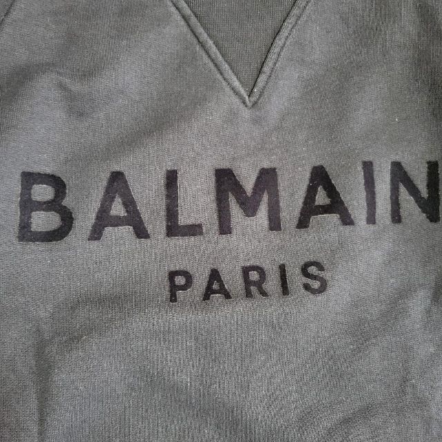低価人気SALE】 BALMAIN - バルマン かわいい ロゴ トレーナー