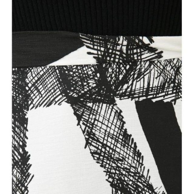 rienda(リエンダ)の新品未使用 タグ付き rienda ジオメトリック knit コンビ OP レディースのワンピース(ひざ丈ワンピース)の商品写真