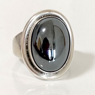 ジョージジェンセン(Georg Jensen)のGeorg Jensen ジョージ ジェンセン ヘマタイト SV925 リング(リング(指輪))