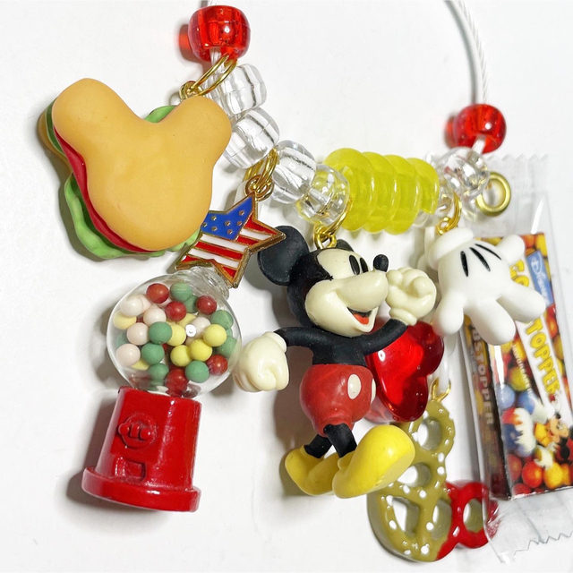 Disney(ディズニー)のレトロPOP🇺🇸な ねずみの男の子🐭❤️✨ キーホルダー✨ ハンドメイドのアクセサリー(キーホルダー/ストラップ)の商品写真