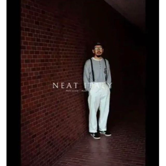 NEAT ニート スラックス 42(XS位) ベージュ