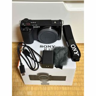 ソニー(SONY)のSONY デジタルカメラ VLOGCAM ボディ ブラック ZV-E10(B)(ミラーレス一眼)