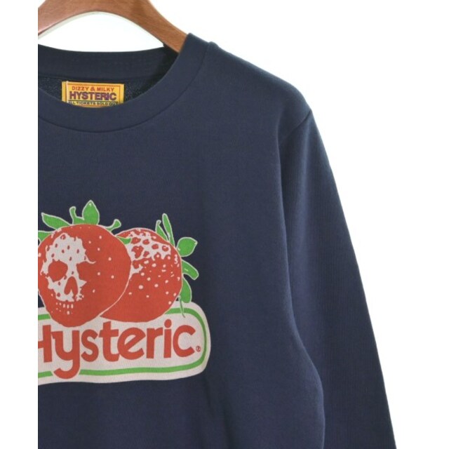 HYSTERIC GLAMOUR(ヒステリックグラマー)のHYSTERIC GLAMOUR ヒステリックグラマー スウェット F 紺 【古着】【中古】 レディースのトップス(トレーナー/スウェット)の商品写真