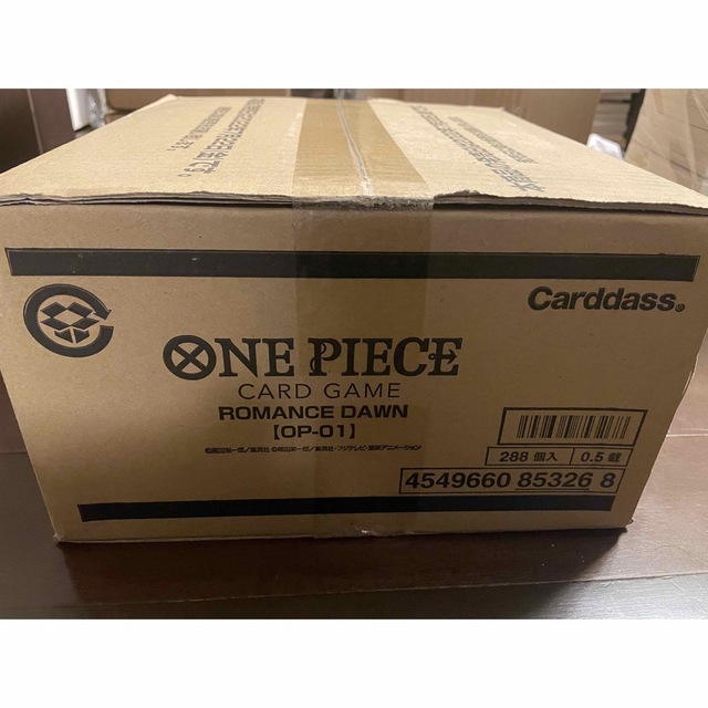 新品・未開封】カートン 12BOX ワンピース ROMANCE DAWN - Box/デッキ