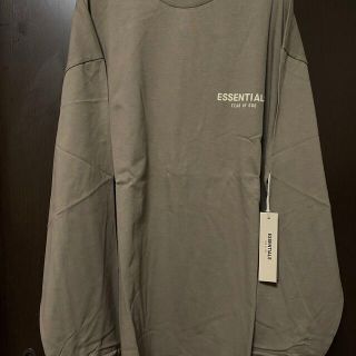 フィアオブゴッド(FEAR OF GOD)のFOG ESSENTIALS　フロントロゴ ロングTシャツ XL(Tシャツ/カットソー(七分/長袖))