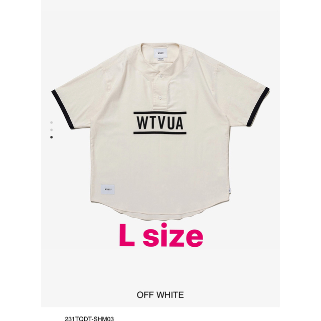 WTAPS 23ss LEAGUE /SS /COTTON  L