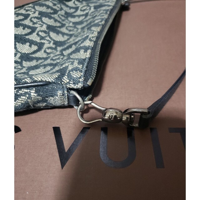 Christian Dior(クリスチャンディオール)のDiorトロッターサドルバッグアクセサリポーチハンドバッグChristian レディースのバッグ(ショルダーバッグ)の商品写真