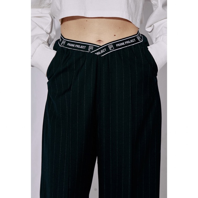 MAISON SPECIAL(メゾンスペシャル)のprank project Erratic Logo Trouser  レディースのパンツ(カジュアルパンツ)の商品写真