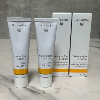 ドクターハウシュカ(Dr.Hauschka)の新品 3本セット ドクターハウシュカ ローズ デイクリーム 30ml(フェイスクリーム)