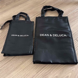 ディーンアンドデルーカ(DEAN & DELUCA)のDEAN＆DELUCA    クーラーバッグ ブラックS M  (エコバッグ)