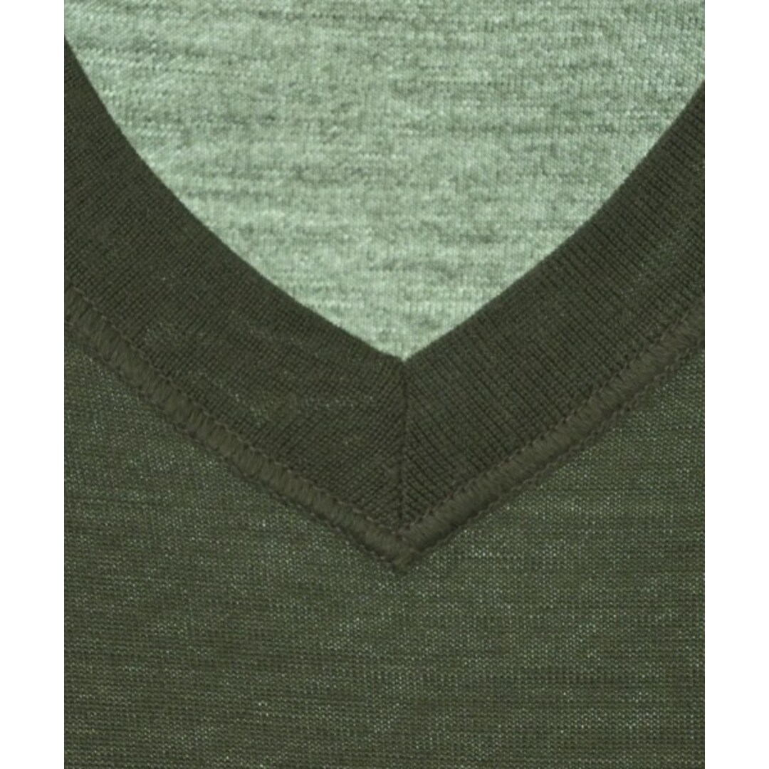 JIL SANDER ジルサンダー ニット・セーター 48(L位) カーキ - ニット