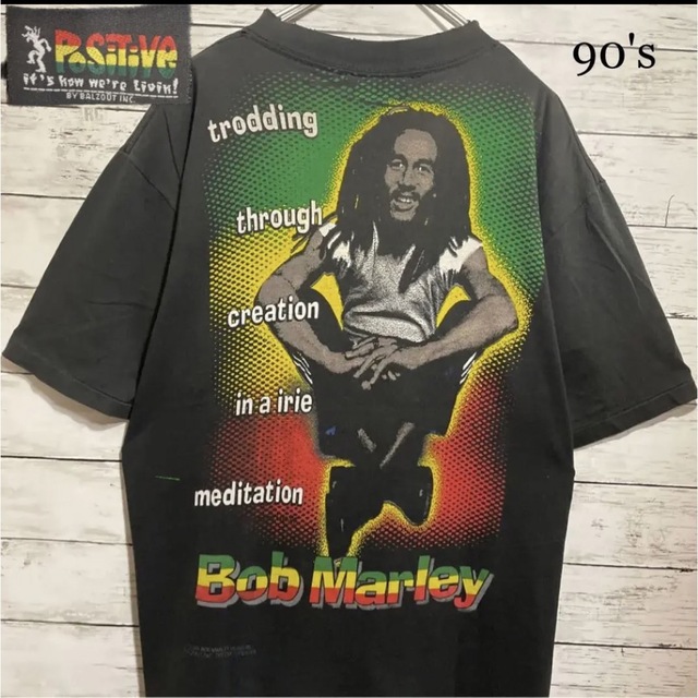 営業 古着 レア Bob Marley ボブ マーリー Tシャツ サイズM