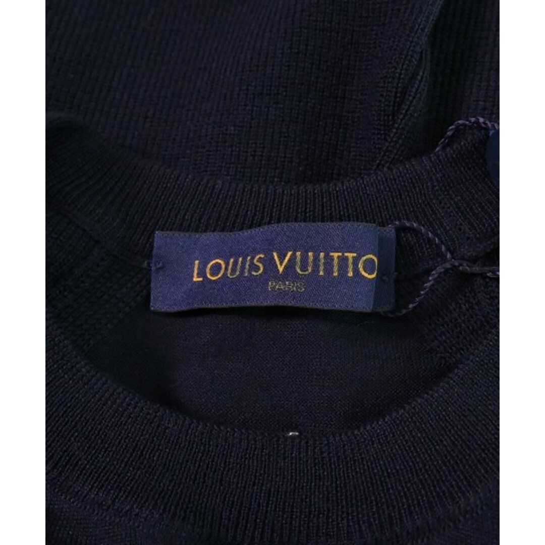 LOUIS VUITTON ルイヴィトン ニット・セーター S 紺 【古着】【中古】
