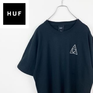 ハフ(HUF)の匿名配送【ハフ】Tシャツ　トライアングルロゴ　大きめ　ゆったり　ストリート　B系(Tシャツ/カットソー(半袖/袖なし))