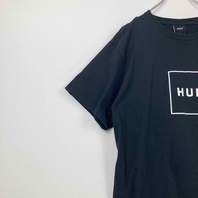 HUF(ハフ)の匿名配送【ハフ】ボックスロゴ　Tシャツ　大きめ　ゆったり　ストリート メンズのトップス(Tシャツ/カットソー(半袖/袖なし))の商品写真