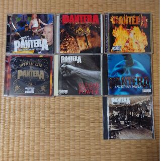 パンテラ CD7枚セット PANTERA 送料込み(ポップス/ロック(洋楽))