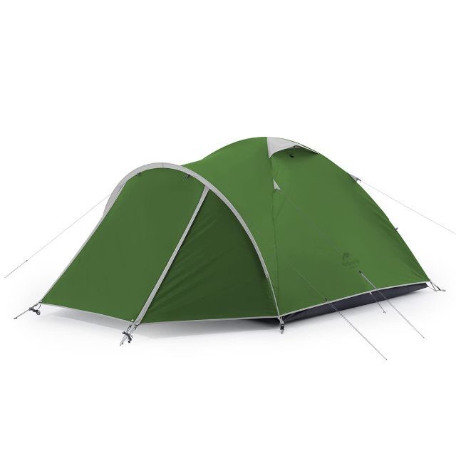 【色: 緑色】Naturehike 3～４人用二重層テント キャンプ テント U