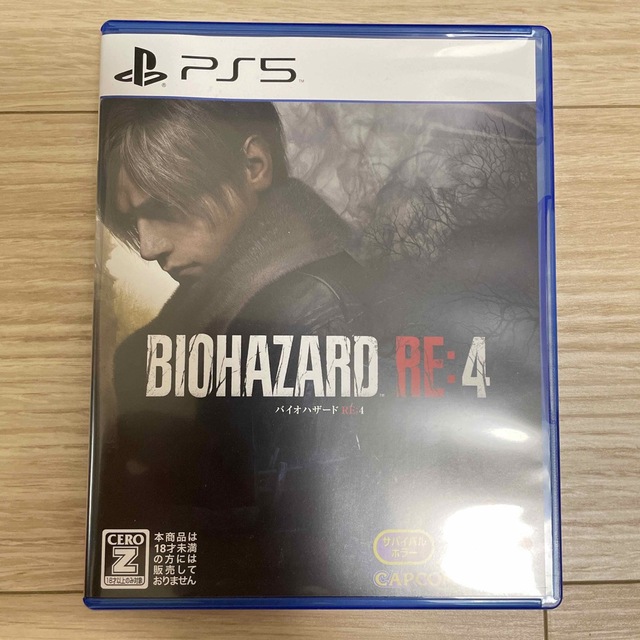 未使用に近い バイオハザード RE:4 通常版 PS5版