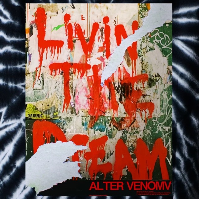 ALTER VENOMV(オルターべノム)のALTER VENOMV タイダイプリントTシャツ 新品 メンズのトップス(Tシャツ/カットソー(半袖/袖なし))の商品写真