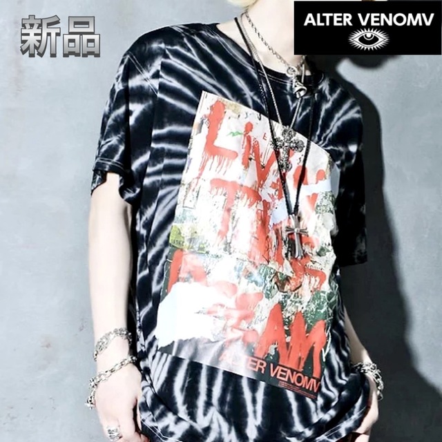 ALTER VENOMV(オルターべノム)のALTER VENOMV タイダイプリントTシャツ 新品 メンズのトップス(Tシャツ/カットソー(半袖/袖なし))の商品写真