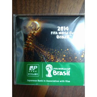 未開封　貴重　ブラジル FIFA W杯 2014　ゆうちょ銀行限定　メモ帳(記念品/関連グッズ)